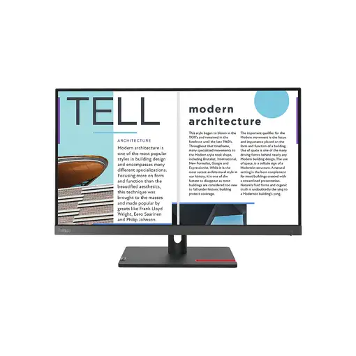 Lenovo ThinkVision S25e-30 LED display 62,2 cm (24.5\) 1920 x 1080 Pixeles Full HD