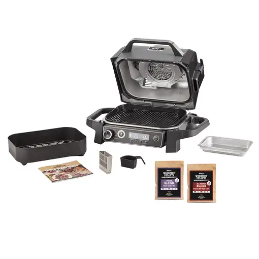 Ninja Woodfire Outdoor Grill parrilla eléctrica de contacto