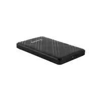 TooQ Caja Externa para Discos de 2,5” HDD/SSD, Negro
