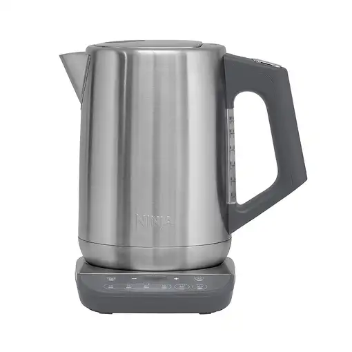 Ninja KT201EU tetera eléctrica 1,7 L 3000 W Negro, Acero inoxidable