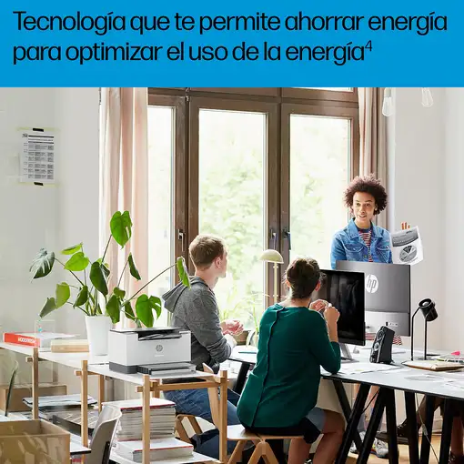 HP LaserJet M207dw Inalámbrico Blanco y negro Impresora, A doble cara