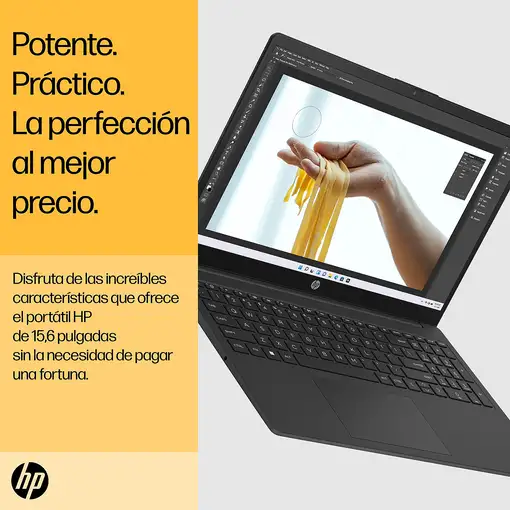 HP 15-fc0124ns AMD Ryzen™ 5 7520U Portátil 39,6 cm (15.6\) Full HD 16 GB LPDDR5-SD