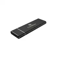 CoolBox miniChase S32 Caja externa para unidad de estado sólido (SSD) Negro M.2
