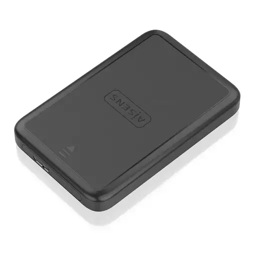AISENS Caja externa 2.5'' ASE-2519B 9.5mm SATA a USB 3.0/USB3.1 Gen1, Negro