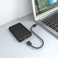 AISENS Caja externa 2.5\ ASE-2519B 9.5mm SATA a USB 3.0/USB3.1 Gen1, Negro