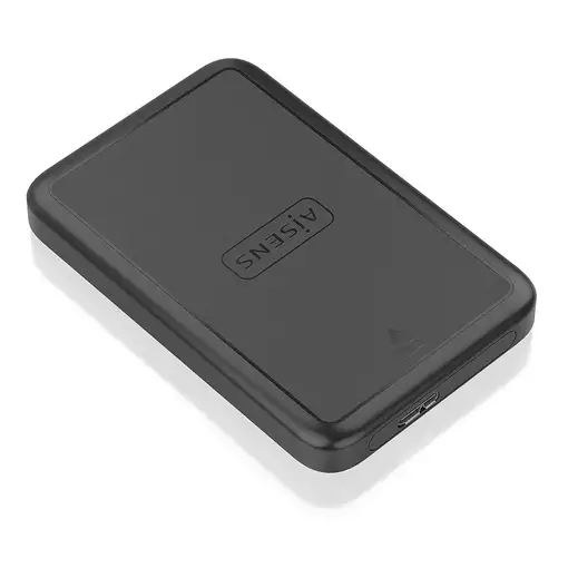 AISENS Caja externa 2.5\ ASE-2519B 9.5mm SATA a USB 3.0/USB3.1 Gen1, Negro