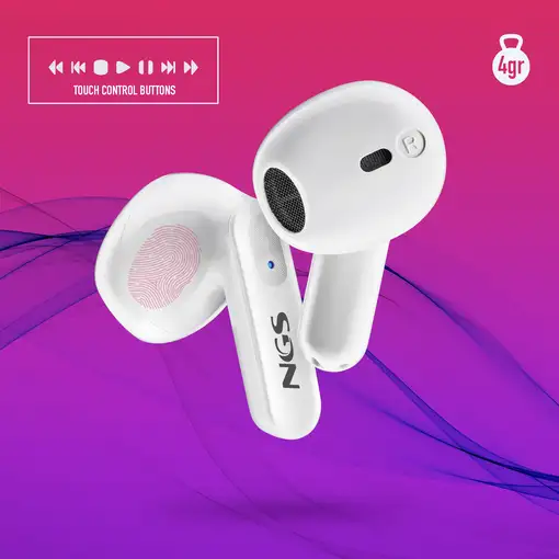 NGS ARTICA DUO Auriculares Inalámbrico Dentro de oído Llamadas/Música Bluetooth Bl