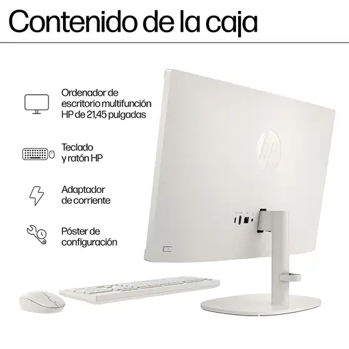 HP 22-dg0037ns Intel® Core™ i3 i3-N300 54,6 cm (21.5'') 1920 x 1080 Pixeles PC todo