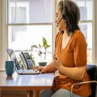 POLY Auriculares Voyager 4320 USB-A con certificación para Microsoft Teams + llave