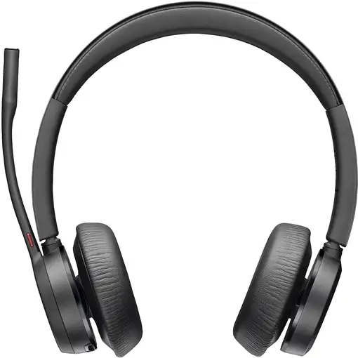 POLY Auriculares Voyager 4320 USB-A con certificación para Microsoft Teams + llave