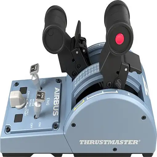 Thrustmaster Airbus Edition Negro, Azul USB Palanca de mando Analógico/Digital PC
