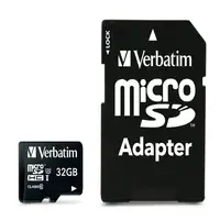 Verbatim Pro 32 GB MicroSDHC UHS Clase 10