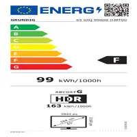 Grundig 65 GIQ 8900B 165,1 cm (65\) 4K Ultra HD Smart TV Wifi Negro