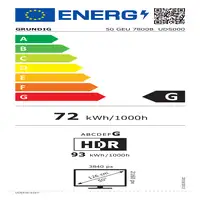 Grundig Vision 7 127 cm (50\) 4K Ultra HD Smart TV Wifi Negro