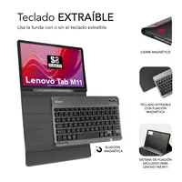 Funda Tablet Con Teclado Para Lenovo Tab M11 Keytab Pro Bt