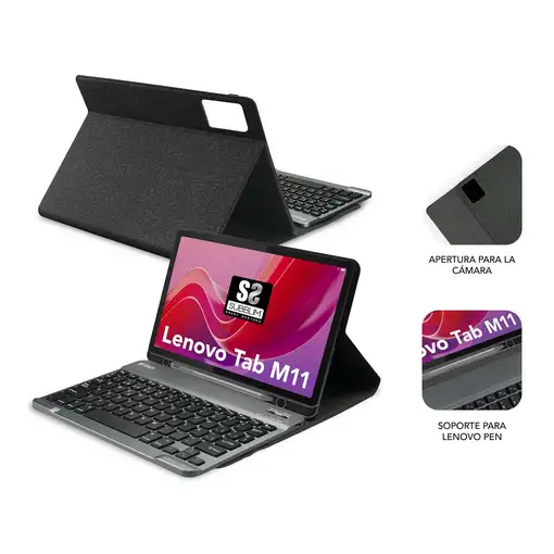 Funda Tablet Con Teclado Para Lenovo Tab M11 Keytab Pro Bt