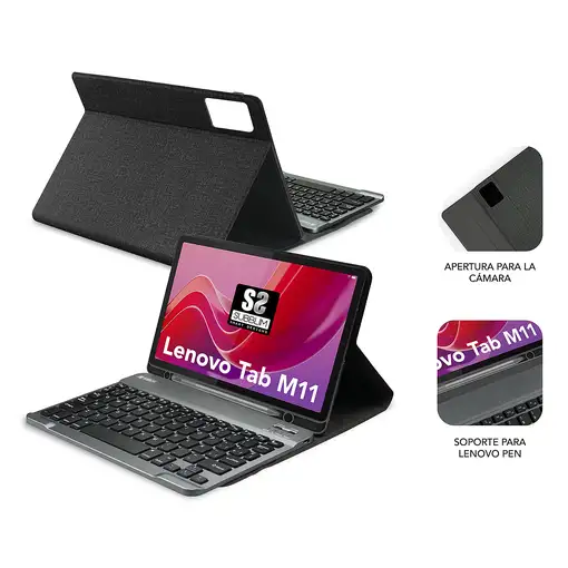 Funda Tablet Con Teclado Para Lenovo Tab M11 Keytab Pro Bt
