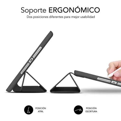 Funda Tablet Ipad 10.2\ 9/8/7 Gen Shock Case Negro