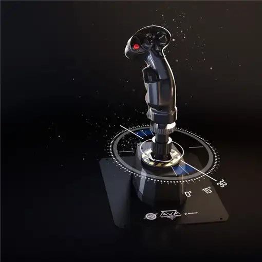 Thrustmaster AVA F/A-18 Super Hornet Negro USB Palanca de vuelo Analógico/Digital