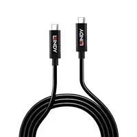 Lindy 43308 cable USB USB 3.2 Gen 2 (3.1 Gen 2) 5 m USB C Negro
