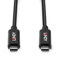 Lindy 43308 cable USB USB 3.2 Gen 2 (3.1 Gen 2) 5 m USB C Negro