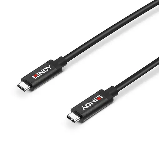 Lindy 43308 cable USB USB 3.2 Gen 2 (3.1 Gen 2) 5 m USB C Negro