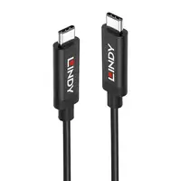 Lindy 43308 cable USB USB 3.2 Gen 2 (3.1 Gen 2) 5 m USB C Negro