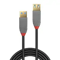 Lindy 36761 cable USB USB 3.2 Gen 1 (3.1 Gen 1) 1 m USB A Negro