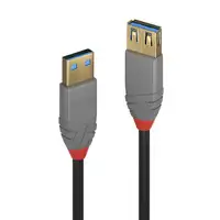 Lindy 36761 cable USB USB 3.2 Gen 1 (3.1 Gen 1) 1 m USB A Negro