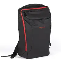 Konix Drakkar KX DK RAGNARR 17' GAMING BACKPAC 43,2 cm (17") Mochila Negro, Rojo
