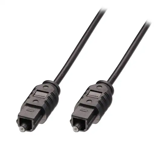 Lindy 35210 cable de audio 0,5 m Toslink Negro