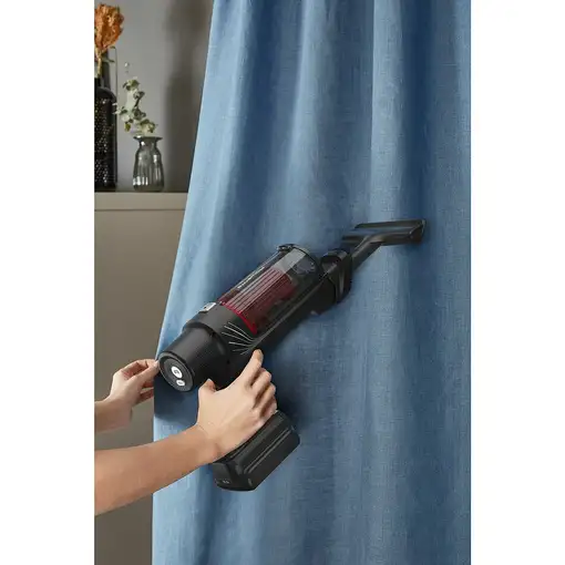 Rowenta RH6A71 Aspiradora escoba 2 en 1 Batería Secar Sin bolsa Aluminio, Rojo