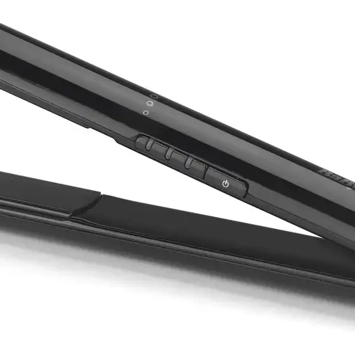 BaByliss ST255E Utensilio de peinado Plancha de pelo Caliente Negro, Oro 2 m