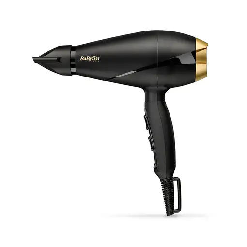 BaByliss 6704E secador 2000 W Negro, Oro