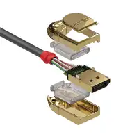 Lindy 36293 cable DisplayPort 3 m Oro