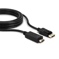 Lindy 36923 adaptador de cable de vídeo 3 m DisplayPort HDMI tipo A (Estándar) Neg