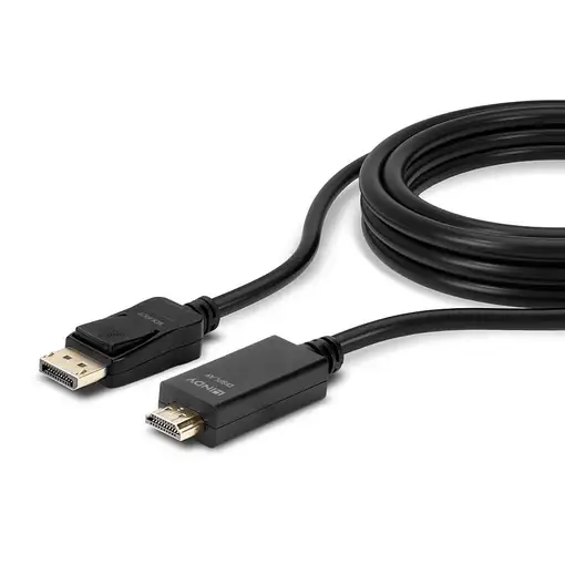 Lindy 36923 adaptador de cable de vídeo 3 m DisplayPort HDMI tipo A (Estándar) Neg