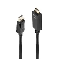 Lindy 36923 adaptador de cable de vídeo 3 m DisplayPort HDMI tipo A (Estándar) Neg
