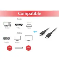 Equip 119333 Cable DisplayPort 1.2, 3,0 m, 4K/60 Hz