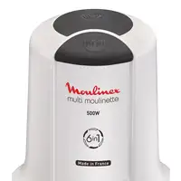 Moulinex AT7231 picadora eléctrica de alimentos 0,5 L 500 W Blanco