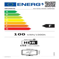 Grundig Vision 8 165,1 cm (65\) 4K Ultra HD Smart TV Wifi Negro
