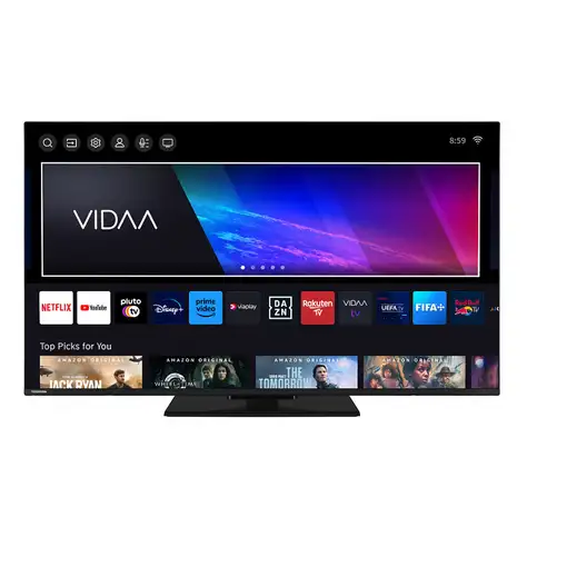 Televisor DLED 50'' 4K Ultra HD Negro Smart 50UV3463DG TOSHIBA