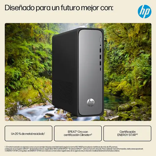 HP OmniDesk Slim Desktop S03-0012ns PC Intel® Core™ i5 i5-14400 16 GB DDR5-SDRAM 5