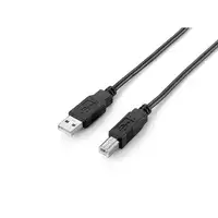 Equip 128864 Cable USB 2.0 de tipo A a tipo B, 2,0 m, negro