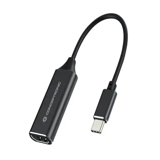 Conceptronic ABBY03B adaptador de cable de vídeo HDMI tipo A (Estándar) USB Tipo C