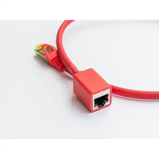 Alcasa 8063VR-030R cable de red Rojo 3 m Cat6 S/FTP (S-STP)