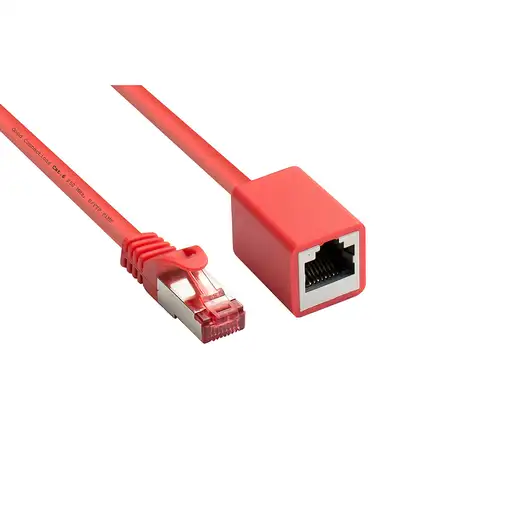 Alcasa 8063VR-030R cable de red Rojo 3 m Cat6 S/FTP (S-STP)