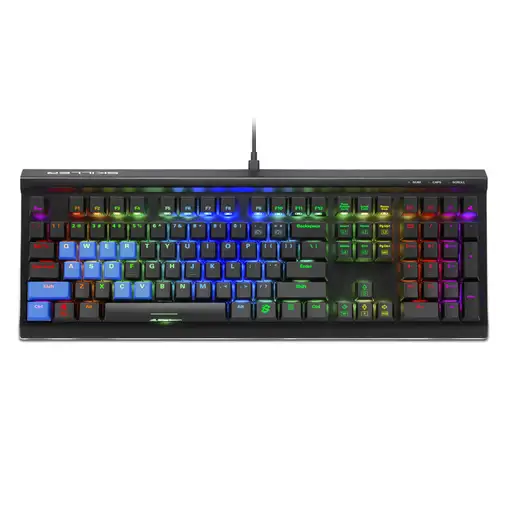 Sharkoon SKILLER SGK60 teclado Juego USB QWERTY Inglés de EE. UU. Negro