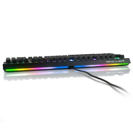Sharkoon SKILLER SGK60 teclado Juego USB QWERTY Inglés de EE. UU. Negro