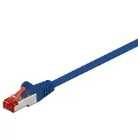 Goobay 95472 cable de red Azul 1 m Cat6 S/FTP (S-STP)